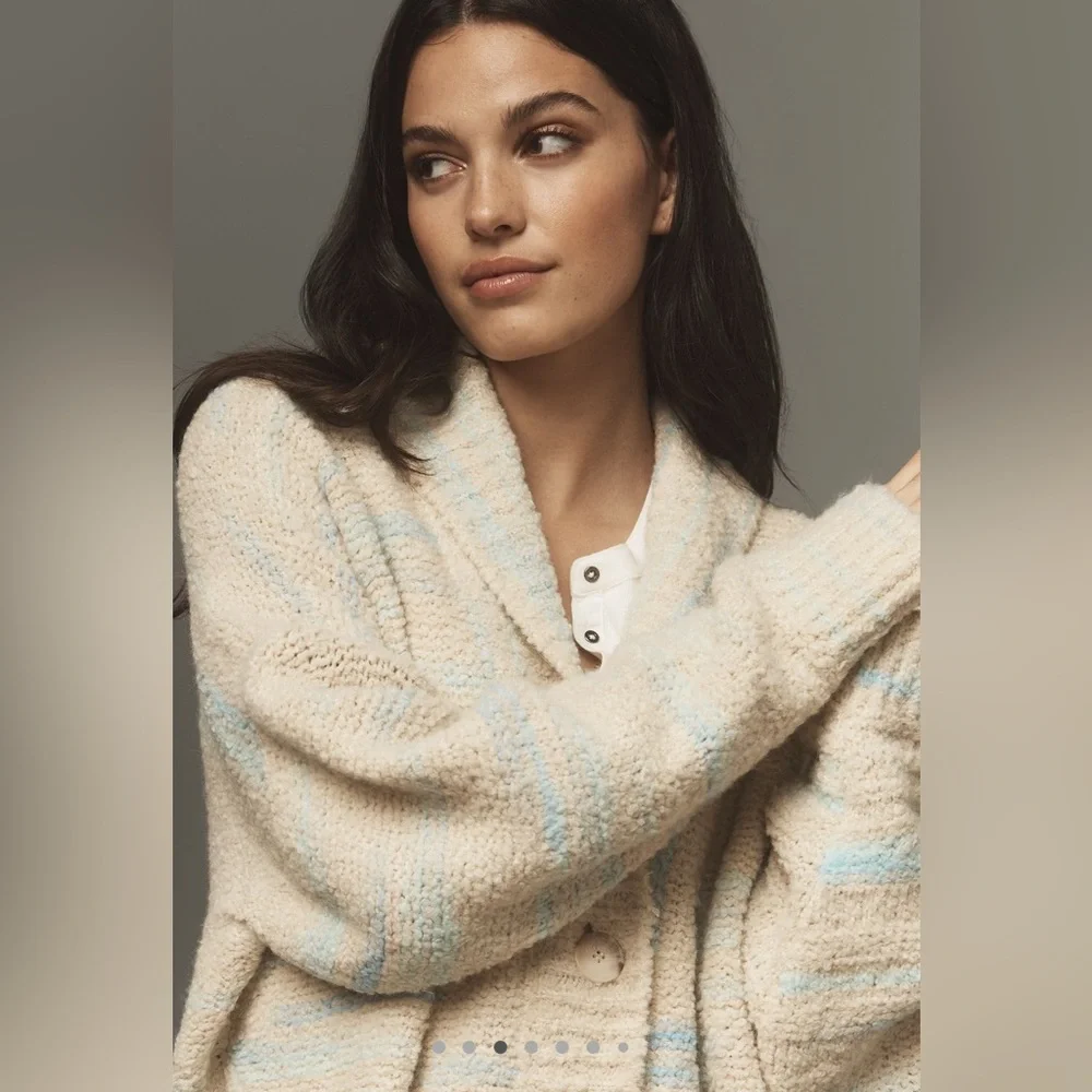 Anthropologie Pilcro Oversized Cardigan Sweater, SMALL NWT - Picture 3 of 8